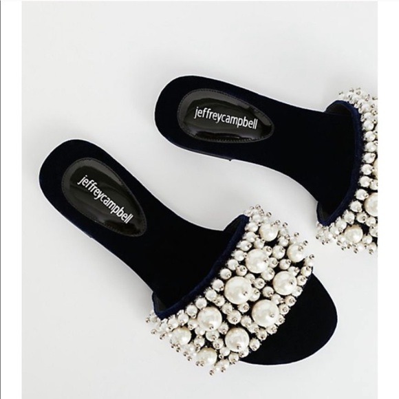 SOLD Free People Jeffrey Campbell Pearl Slide - Picture 4 of 4